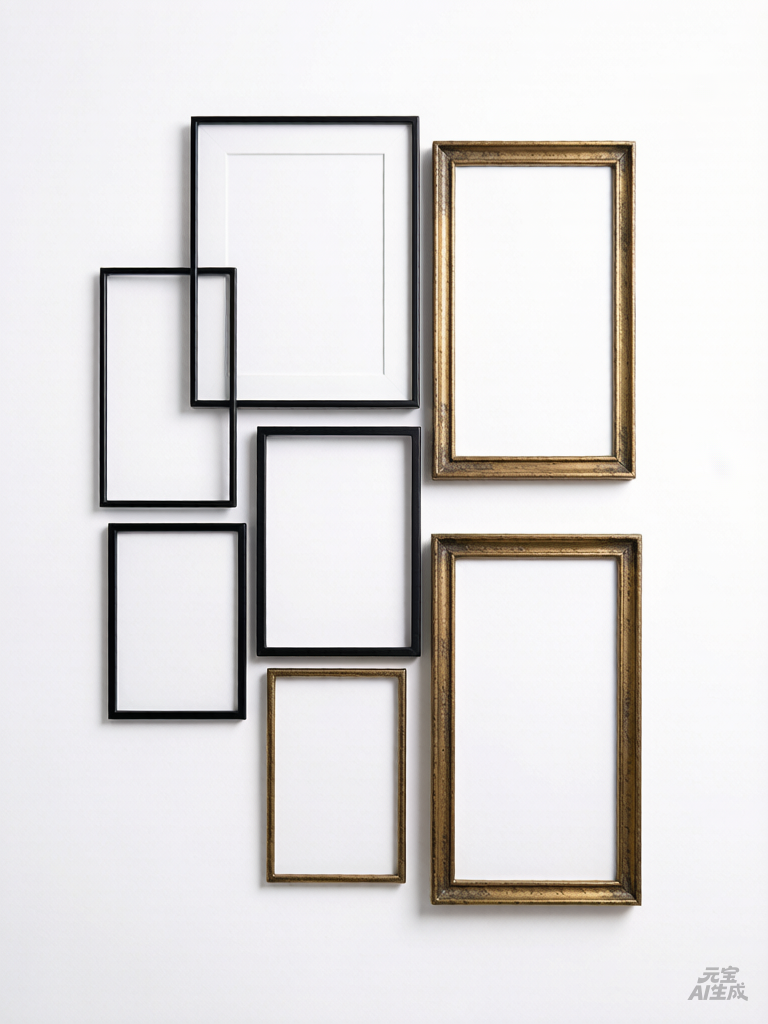 Photo frame gallery wall set